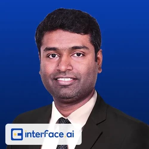 Image of interface.ai CEO Srinivas NJ