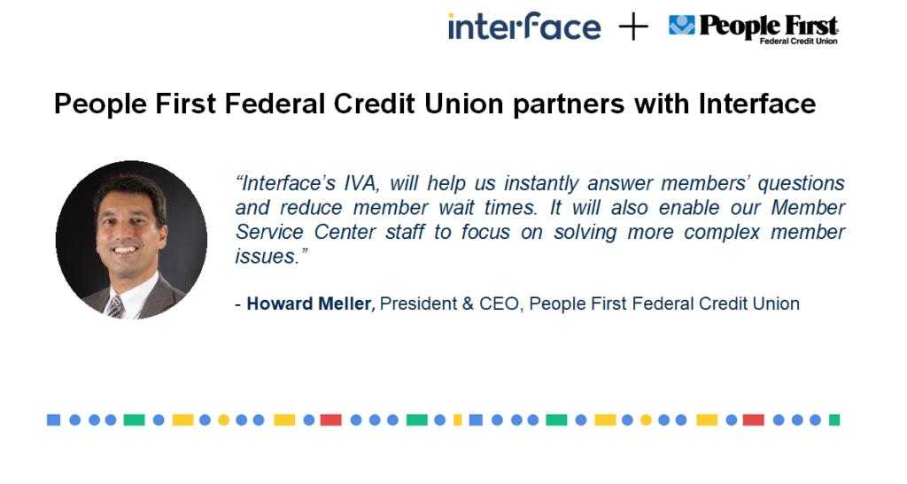 People First Federal Credit Union partners with interface.ai to enhance